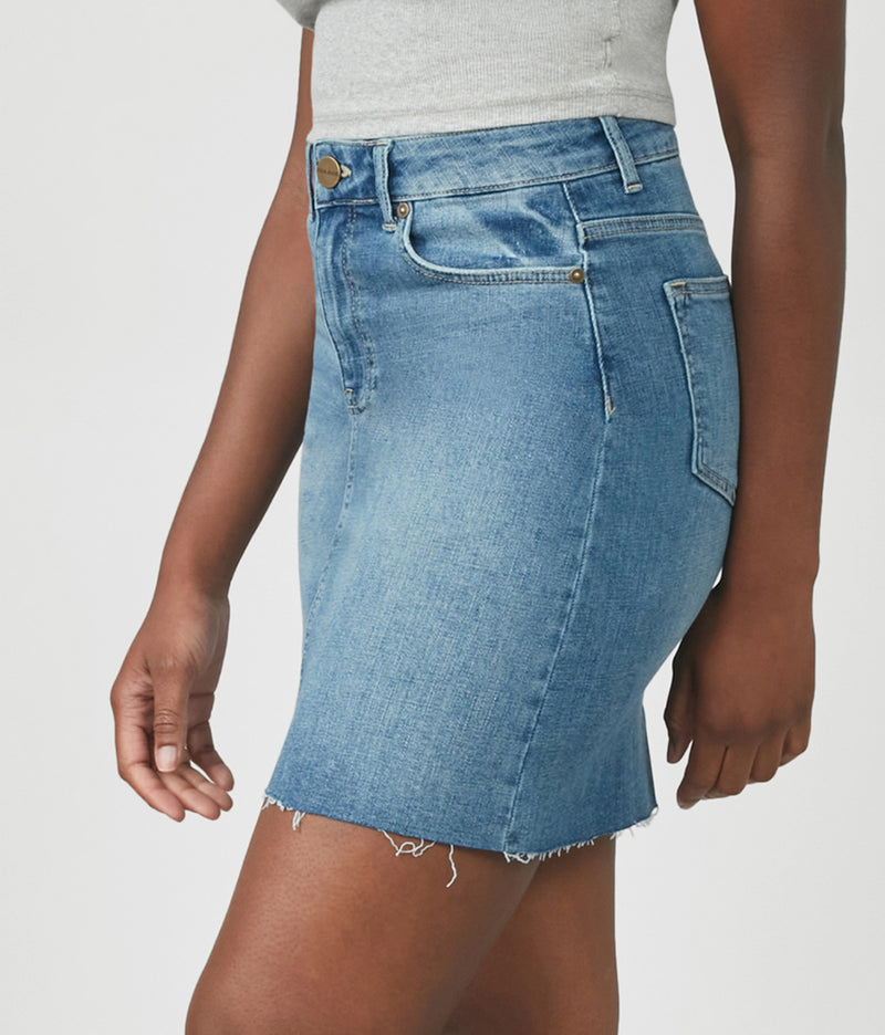 MADDY-MDL High Rise Mini Skirt