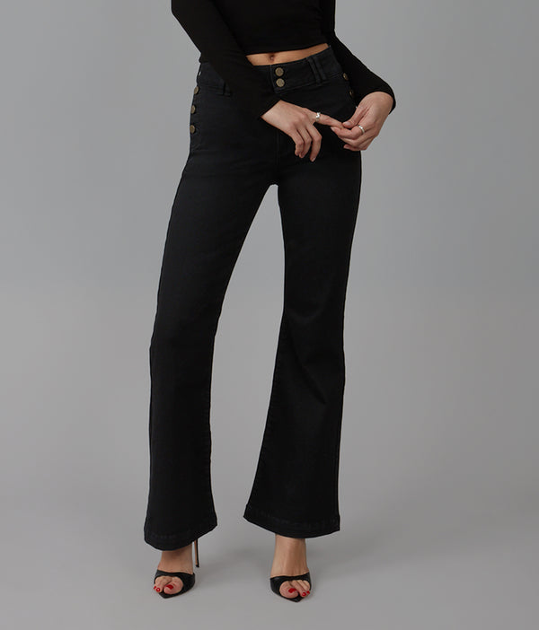 ALICE-ONYX High Rise Flare Jeans