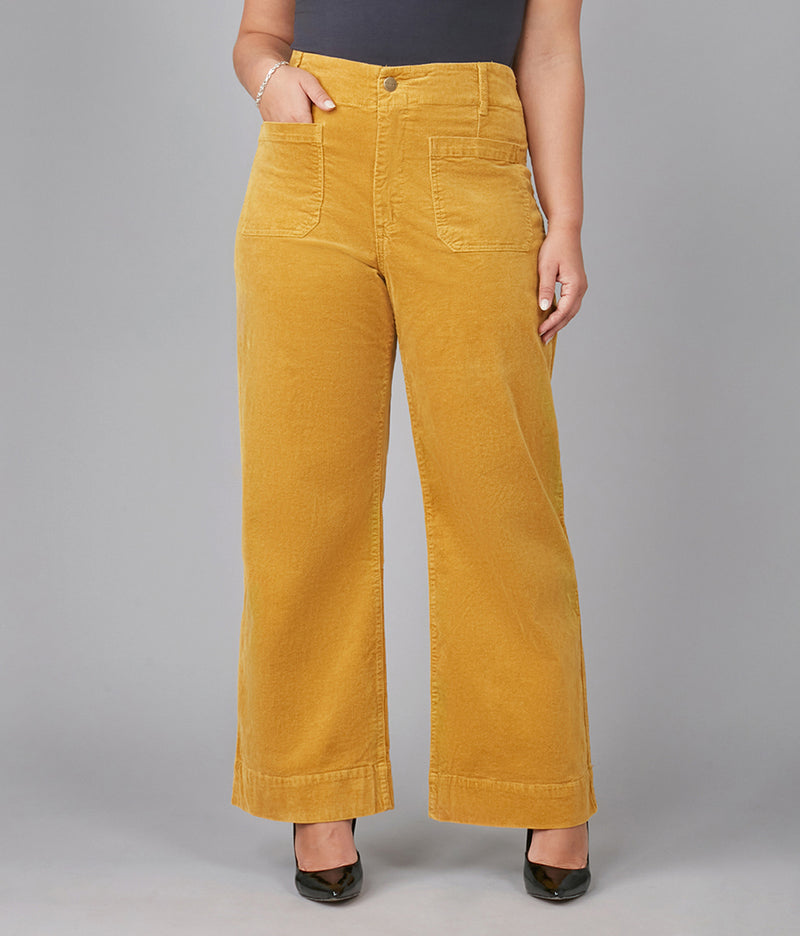 COLETTE-GR High Rise Wide Leg Jeans