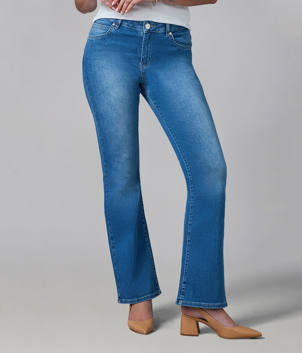 BILLIE-MDL High Rise Bootcut Jeans