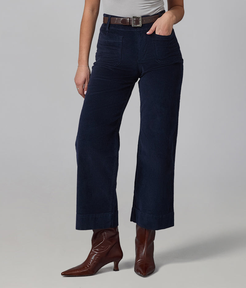 COLETTE-FD High Rise Wide Leg Cord