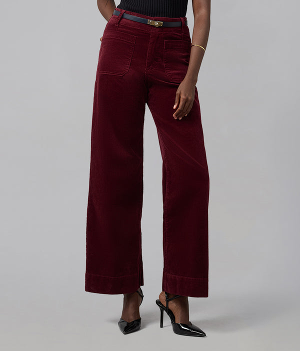 COLETTE-SR High Rise Wide Leg Cord