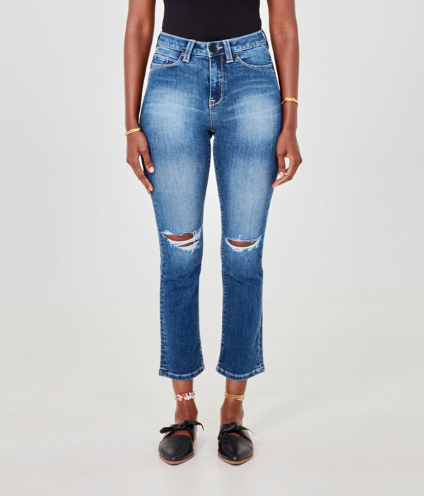 KATE-IS High Rise Slim Jeans