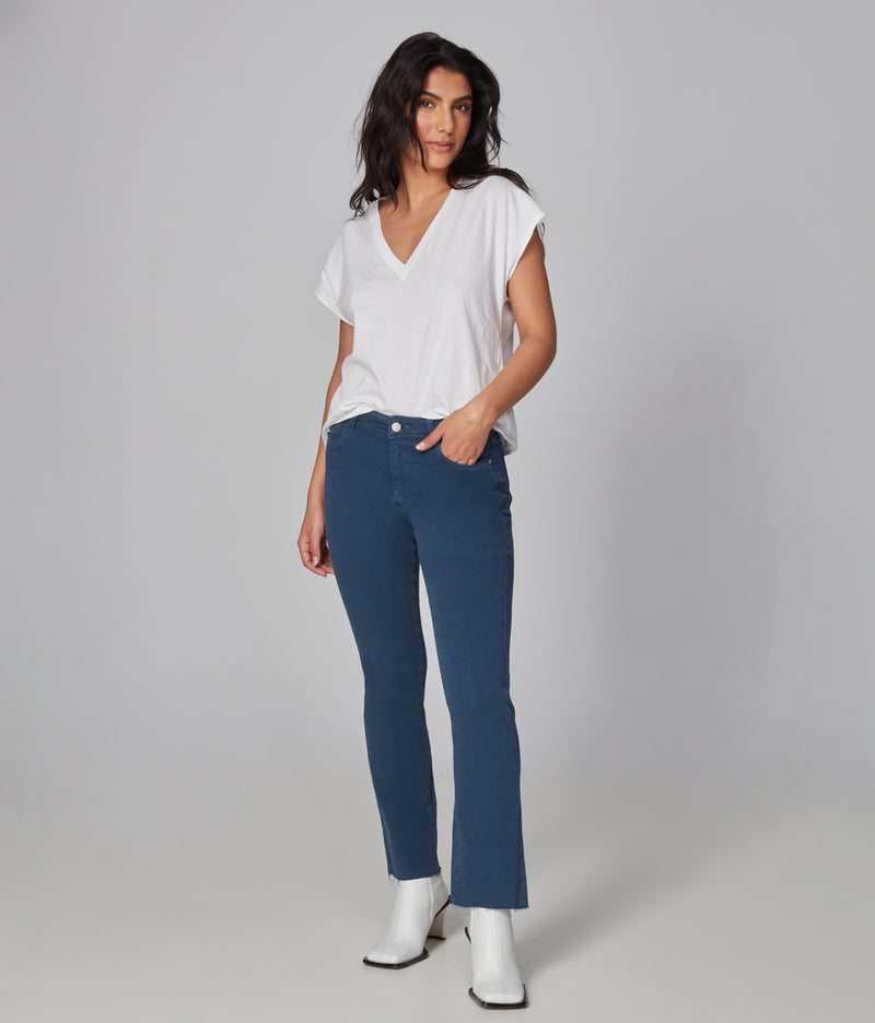 Kate-EB- High Rise Straight Jeans