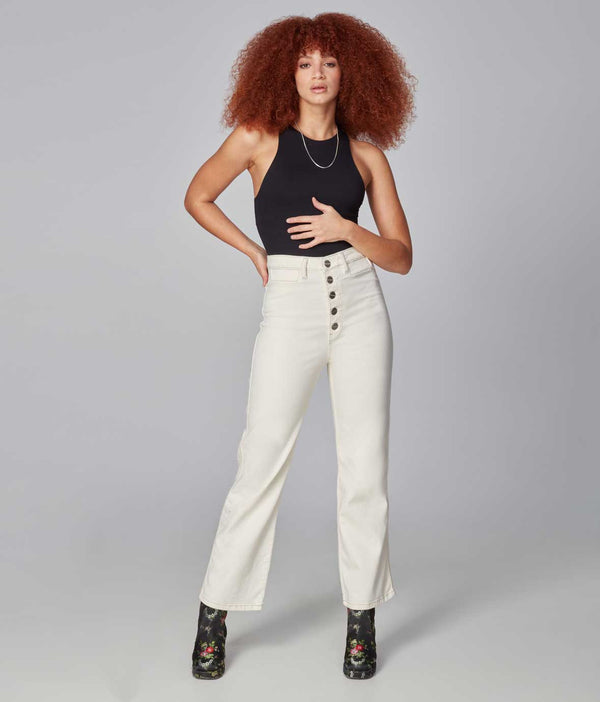 STEVIE-IVRY High Rise Flare Jeans