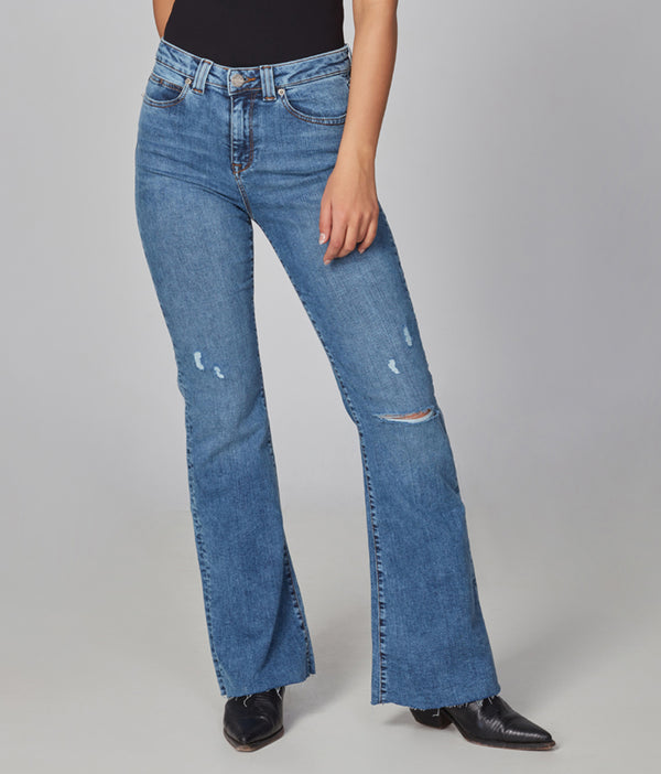 ALICE-BM High Rise Flare Jeans