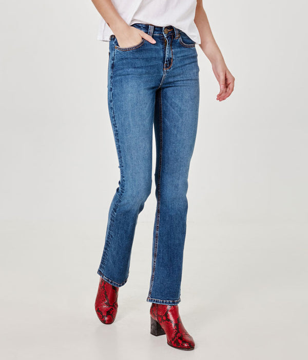 ALICE-RCB High Rise Flare Jeans