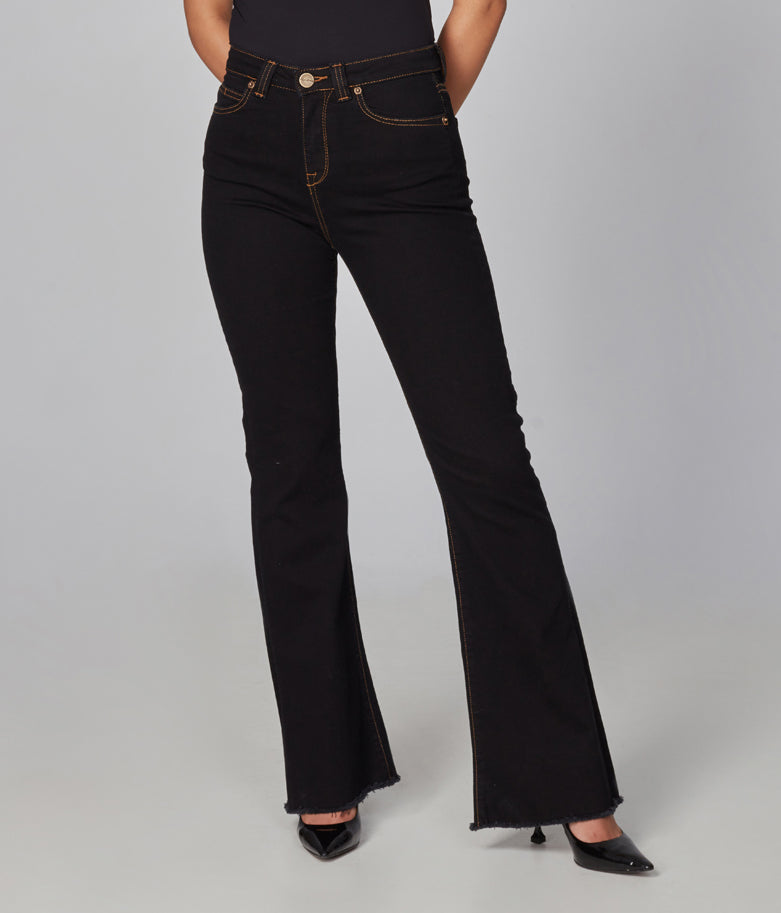 ALICE-FB High Rise Flare Jeans